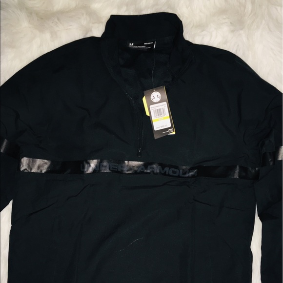 Under Armour Other - Under Armour Black 1/4” zip up long sleeves sz Med